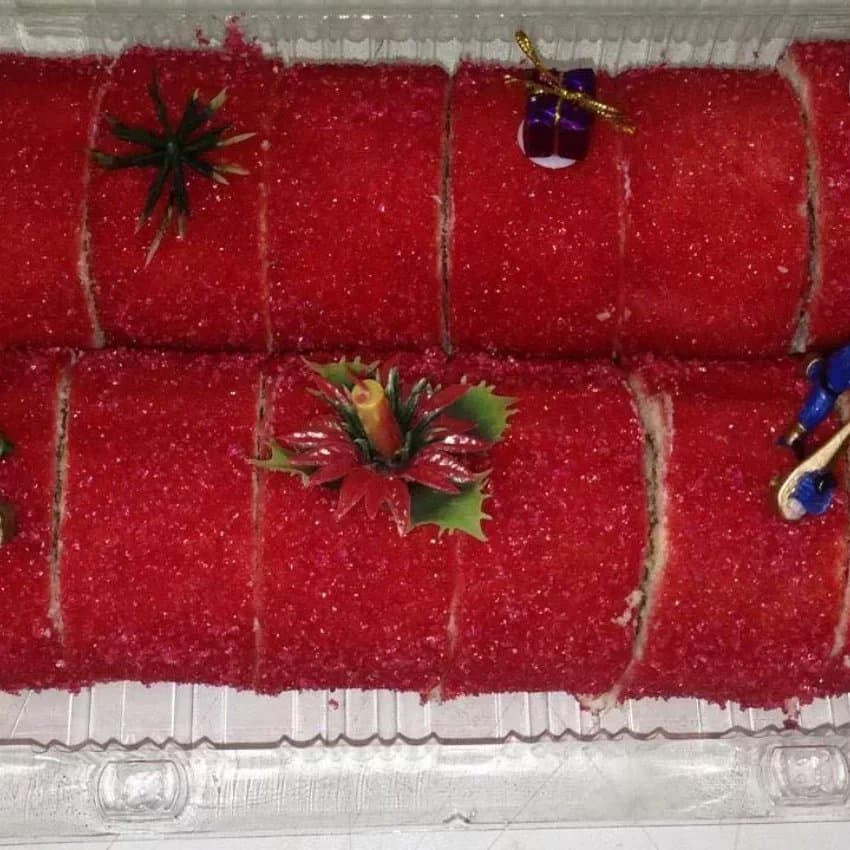 Bûche de noël 12 parts